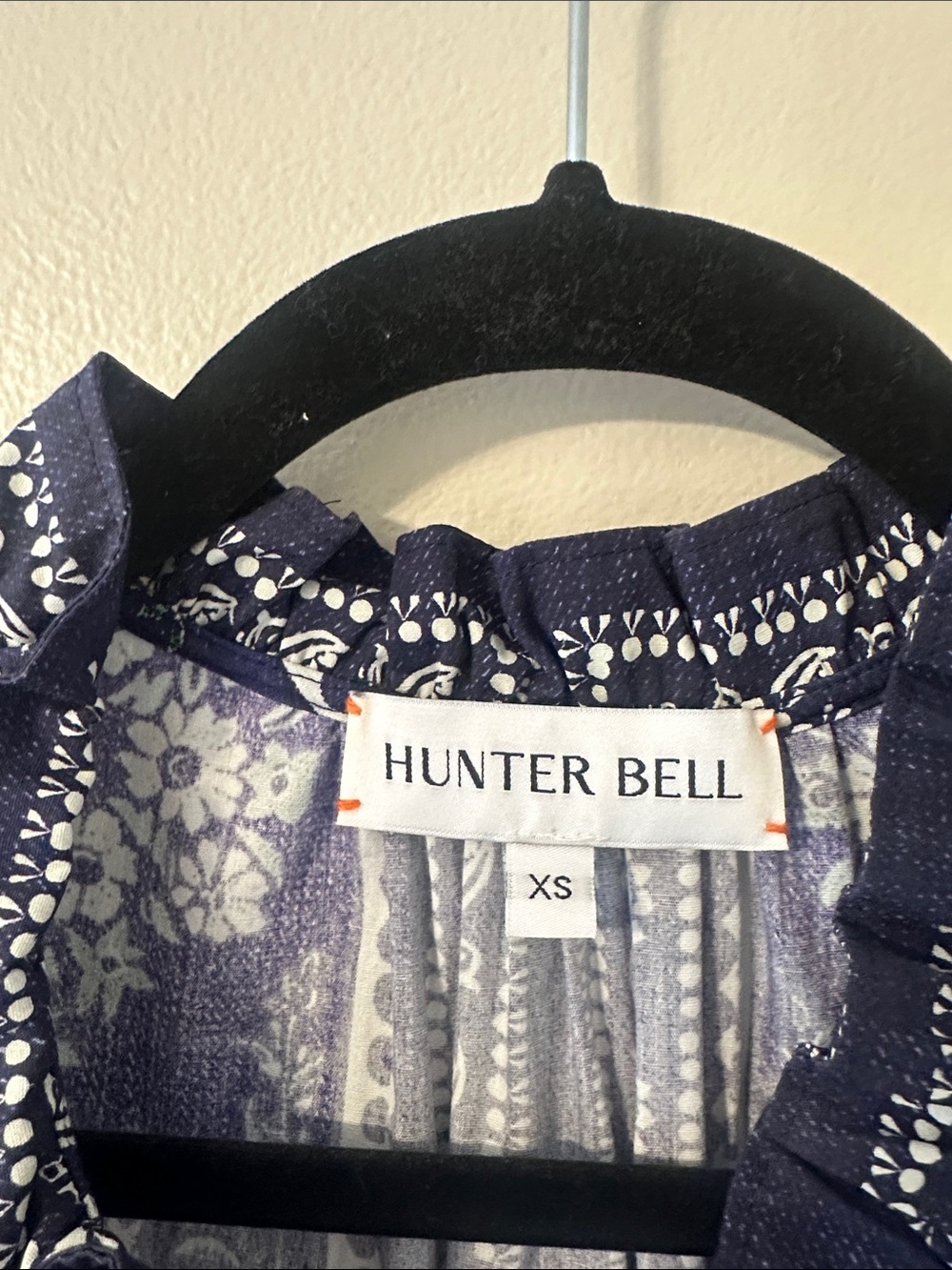 HUNTER BELL NWOT Women's Merritt Short Sleeve Dress in Bon Voyage Size XS Preppy - Picture 6 of 12